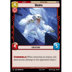 Star Wars: Unlimited Löskort: Spark of Rebellion: Wampa (Foil)