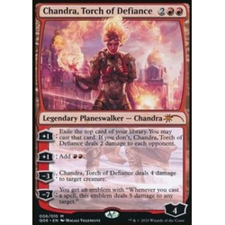 Magic löskort: Chandra, Torch of Defiance (Promo)