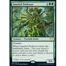 Magic Löskort: Strixhaven: School of Mages: Gnarled Professor