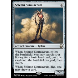 Magic löskort: Commander: Modern Horizons 3: Solemn Simulacrum