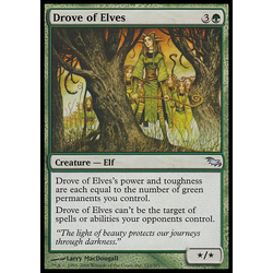 Magic löskort: Shadowmoor Drove of Elves
