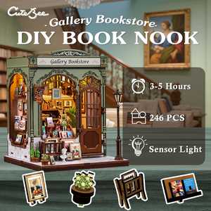 Miniature House: Gallery Bookstore