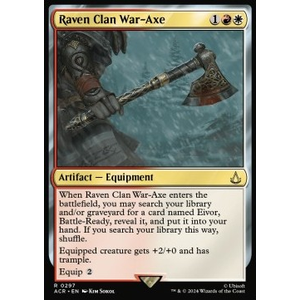 Magic löskort: Assassin's Creed: Raven Clan War-Axe