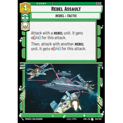 Star Wars: Unlimited Löskort: Spark of Rebellion: Rebel Assault
