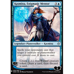 Magic löskort: The List: Kasmina, Enigmatic Mentor