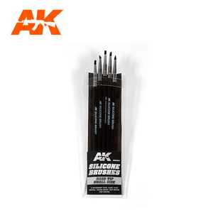 Silicone Brushes Hard Tip: Small Size (5)