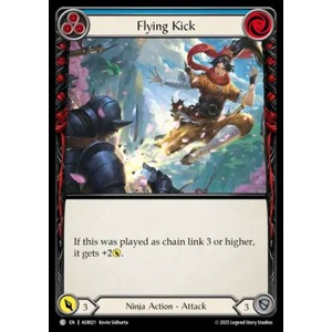 FaB Löskort: Armory Deck: Ira: Flying Kick (Blue) (Regular)