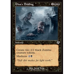 Magic löskort: Magic: Innistrad Remastered: Gisa's Bidding (alternative art)