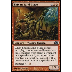 Magic löskort: Future Sight: Shivan Sand-Mage