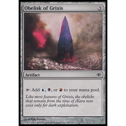 Magic löskort: Shards of Alara Obelisk of Grixis