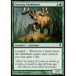 Magic löskort: Zendikar: Grazing Gladehart