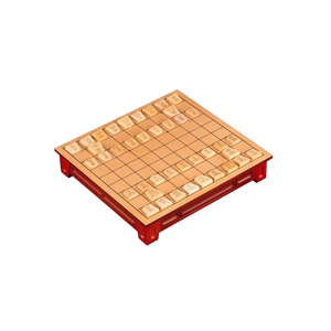 Shogi set with drawer and feet (25x27 cm)