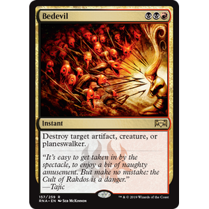 Magic löskort: Ravnica Allegiance: Bedevil