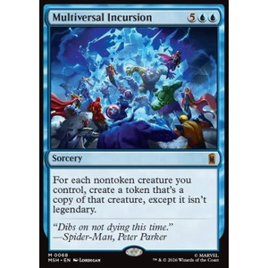 Magic löskort: Marvel Super Heroes: Multiversal Incursion