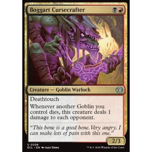 Magic löskort: Lorwyn Eclipsed: Boggart Cursecrafter