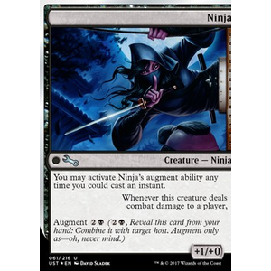 Magic löskort: Unstable: Ninja