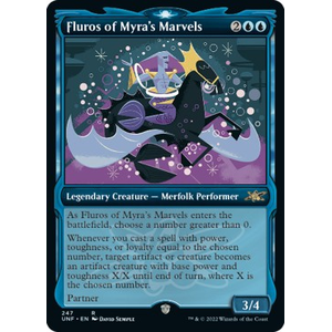 Magic löskort: Unfinity: Fluros of Myra's Marvels (alternative art)