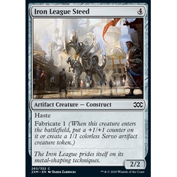 Magic löskort: Double Masters: Iron League Steed (Foil)