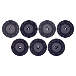 Gamemat.EU: 40K Objective Markers - Generic (7)