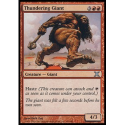 Magic löskort: 10th Edition: Thundering Giant