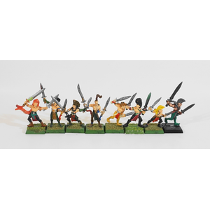 Wood Elves: Wardancers (8st, Metall)
