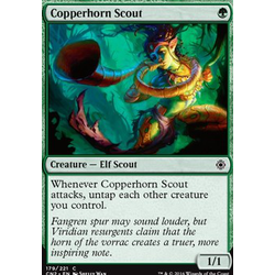Magic löskort: Conspiracy: Take the Crown: Copperhorn Scout