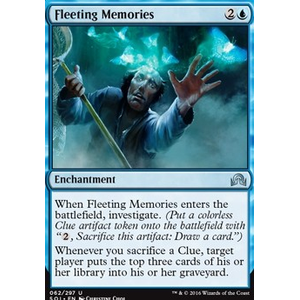 Magic löskort: Shadows over Innistrad: Fleeting Memories
