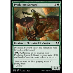 Magic löskort: Phyrexia: All Will Be One: Predation Steward
