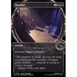 Magic löskort: Murders at Karlov Manor: Murder (alternative art)