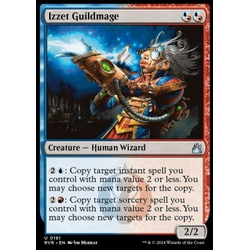 Magic löskort: Ravnica Remastered: Izzet Guildmage (Foil)