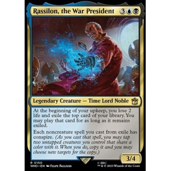 Magic löskort: Universes Beyond: Doctor Who: Rassilon, the War President