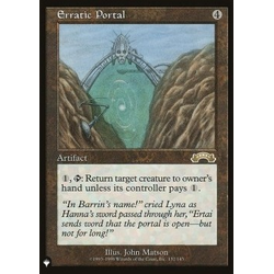 Magic löskort: The List: Erratic Portal
