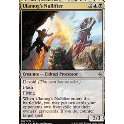 Magic löskort: Battle for Zendikar: Ulamog's Nullifier