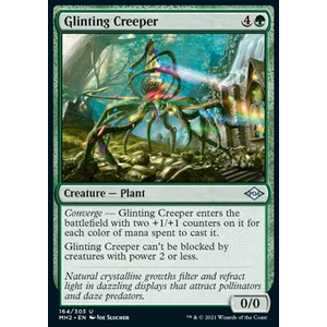Magic löskort: Modern Horizons 2: Glinting Creeper