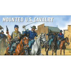 Dead Man's Hand: Mounted US Cavalry & Buffalo Soldiers (plastic) (10)