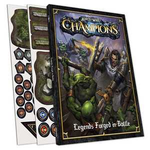 Kings of War: Champions Book with Tokens - Legends Forged in Battle