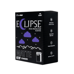 Card Sleeves Standard Matte Eclipse Royal Purple 66x91mm (105) (Ultra Pro)
