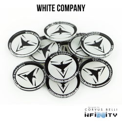 N4 Faction Markers: White Company (10 st)