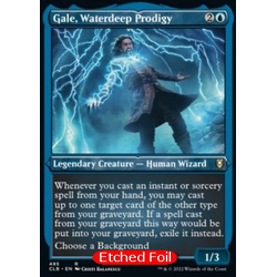 Commander Legends: Battle for Baldur's Gate: Gale, Waterdeep Prodigy (Etched Foil)