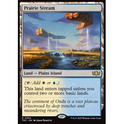 Magic löskort: Tarkir: Dragonstorm: Prairie Stream