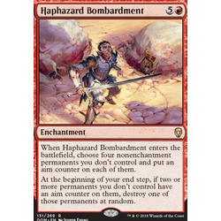 Magic löskort: Dominaria: Haphazard Bombardment