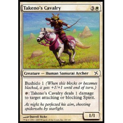 Magic löskort: Betrayers of Kamigawa: Takeno's Cavalry