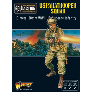 US Paratrooper Squad (metal)