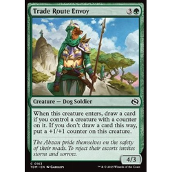 Magic löskort: Tarkir: Dragonstorm: Trade Route Envoy (Foil)