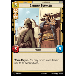 Star Wars: Unlimited Löskort: Spark of Rebellion: Cantina Bouncer
