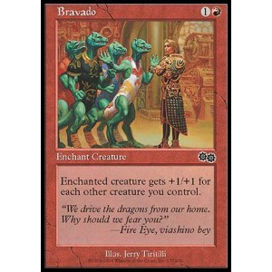 Magic löskort: Urza's Saga: Bravado