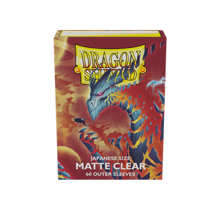 Outer Sleeves Matte Clear Japanese Size 59x86 mm (60) (Dragon Shield)