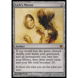 Magic löskort: Shards of Alara: Lich's Mirror