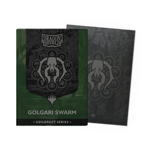 Card Sleeves Standard Matte Dual Art Magic Guildpact Series "Golgari Swarm" 63x88mm (100 in box) (Dragon Shield)