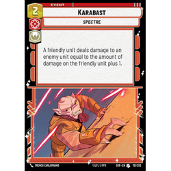 Star Wars: Unlimited Löskort: Spark of Rebellion: Karabast